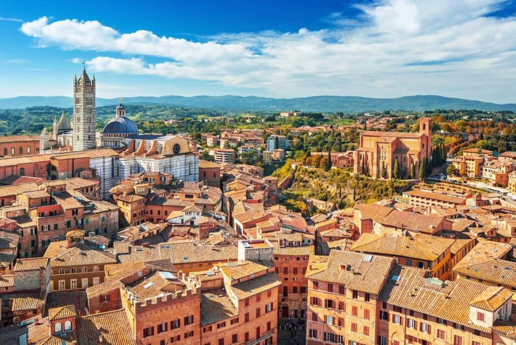 Apartament Palazzo Celsi Pollini Duomo Casa Emma Siena Zewnętrze zdjęcie